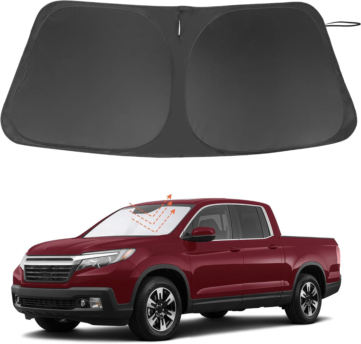 Windshield Sun Shade for 2015-2026 Ford F150 F-150 Accessories