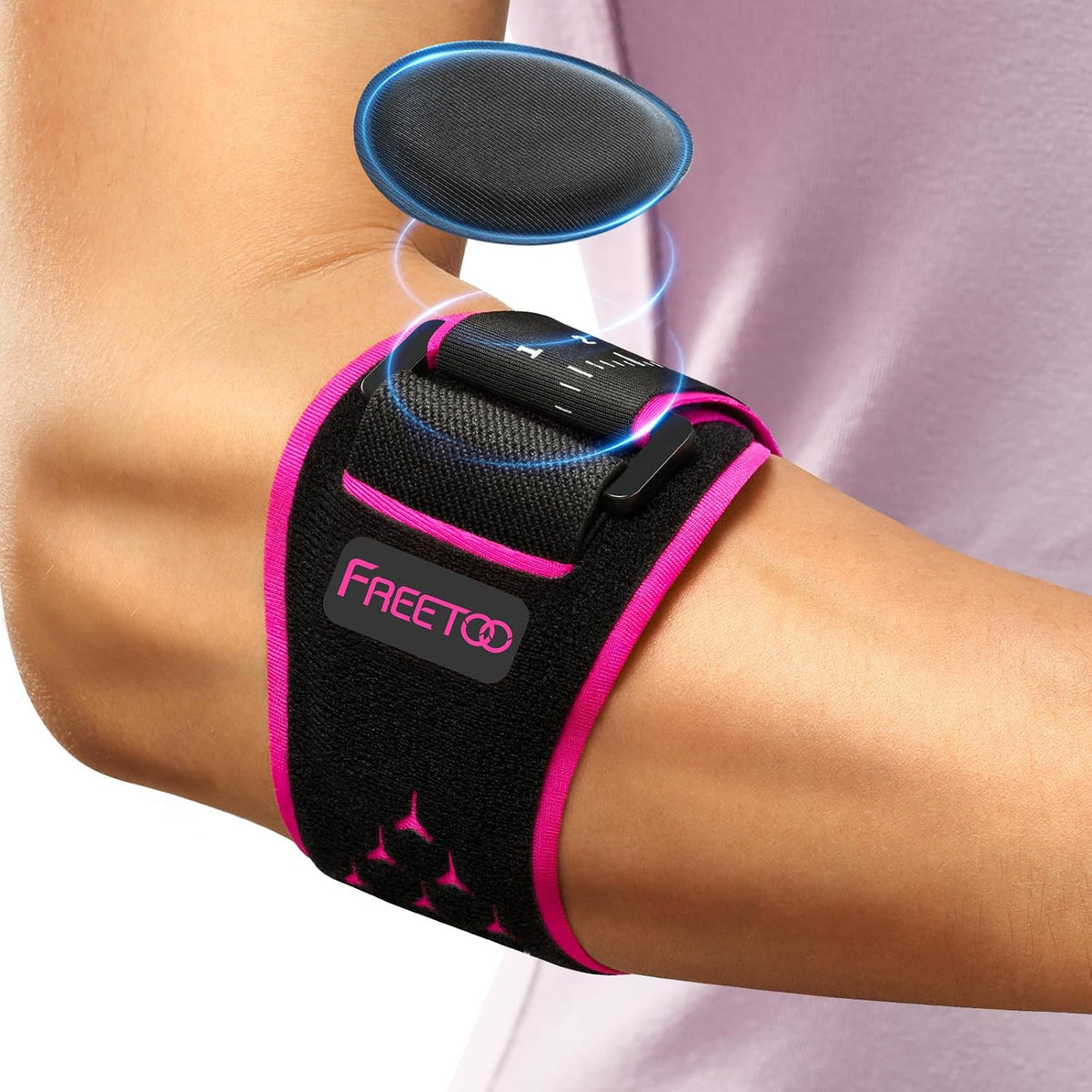 FREETOO Tennis Elbow Brace for Men Women for Tendonitis,Golfers Elbow
