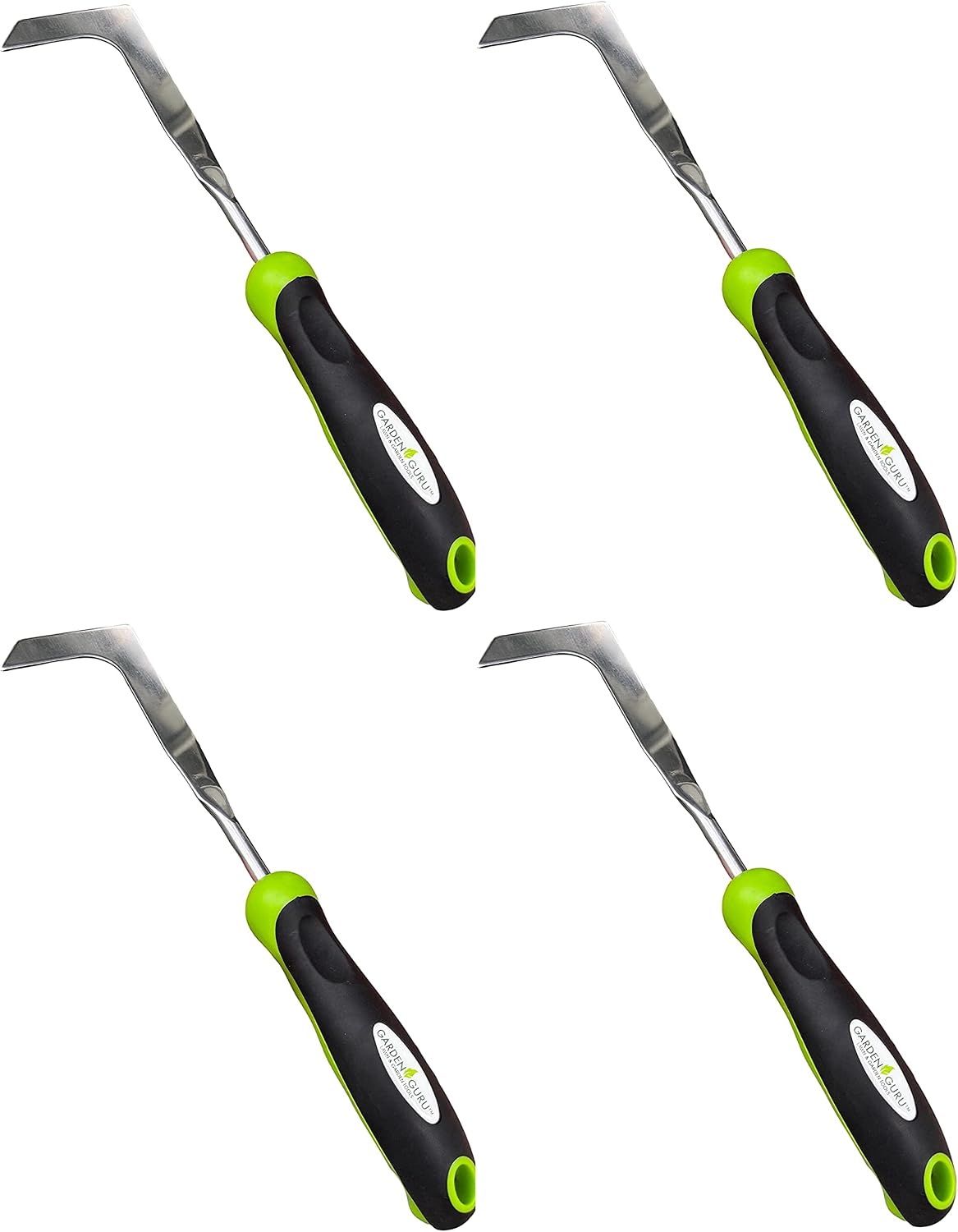 Garden Guru Patio Crack Weeder Tool with Ergonomic Handle – Stainless Steel Weed Puller for Patio Sidewalk Driveway Cracks | Rust Resistant