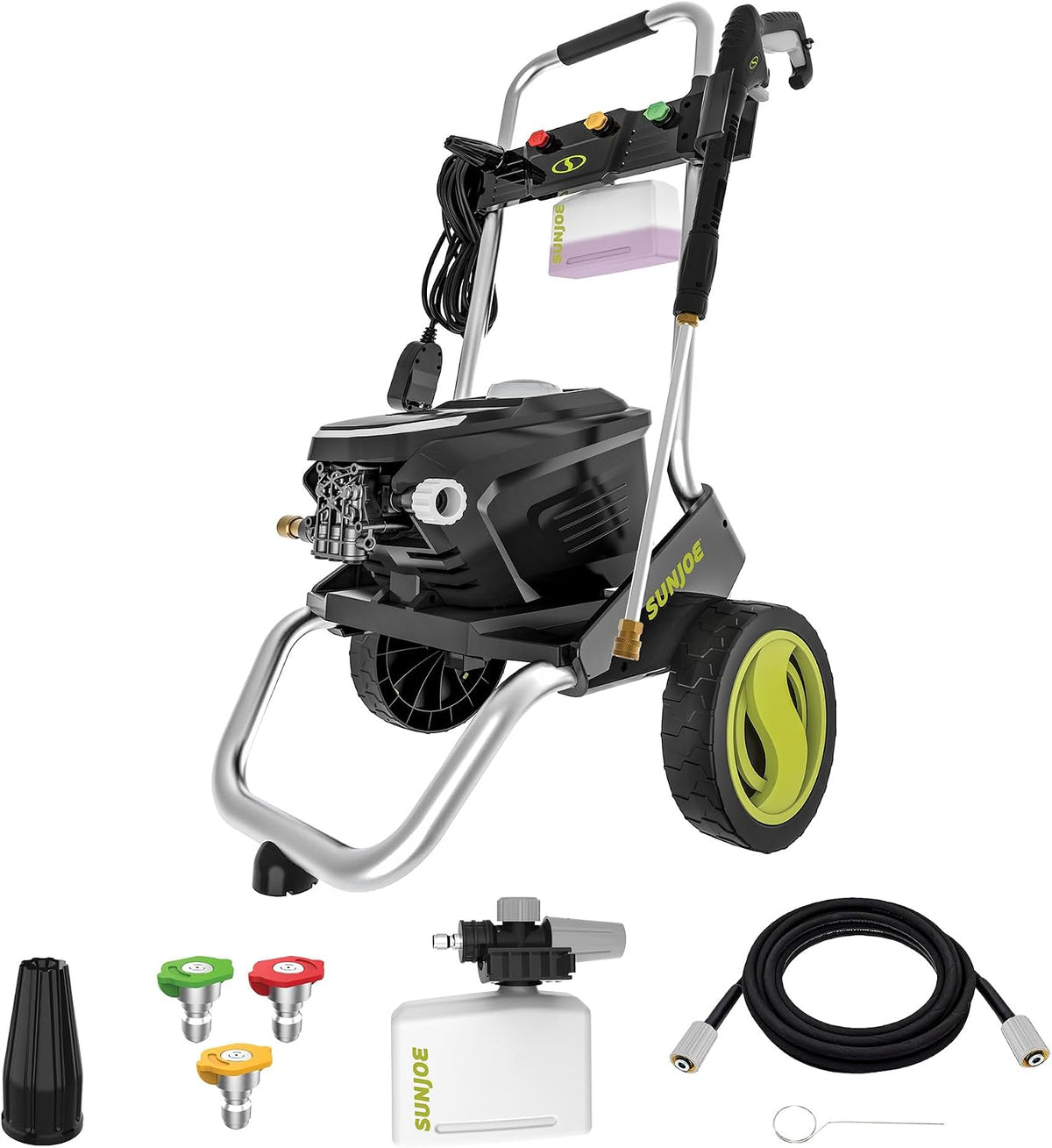 Sun Joe Pressure Washer, Electric Power Washer, 2500 Max PSI, SPX3000