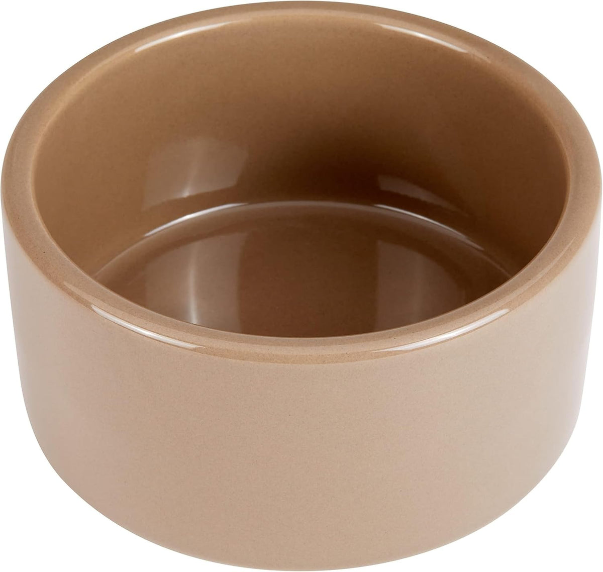 Kaytee Stoneware Ceramic Pet Hamster Bowl, Brown, 3-Inch