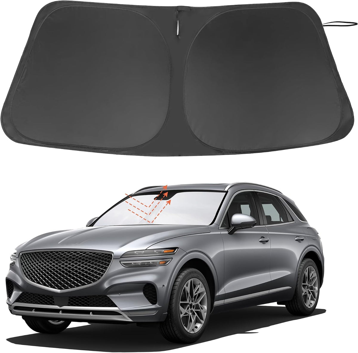Windshield Sun Shade for 2015-2026 Ford F150 F-150 Accessories