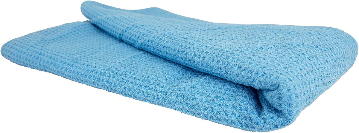 Chemical Guys, Waffle Weave Gray Matter Microfiber Drying Towel, 25 x 36 in