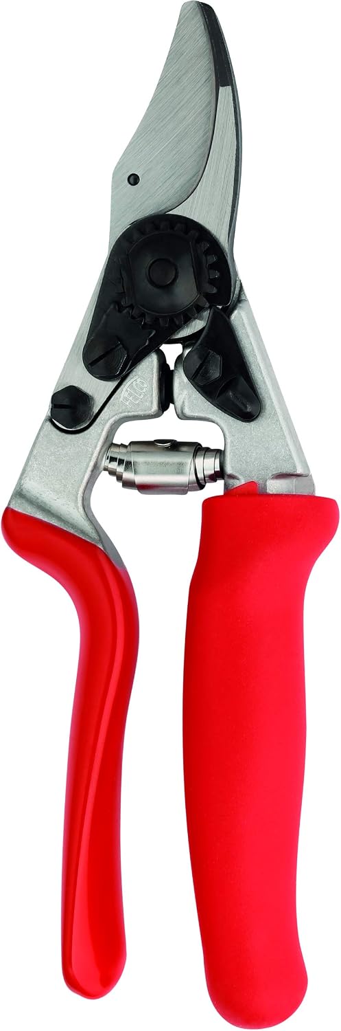 Felco F2 Pruning Shears – 9.25" Swiss-Made Garden Clippers for Professional Pruning | Hand Pruners for Gardening | Garden Tool Cutter with Precision Bypass Blade, Aluminum Body, Replaceable Parts
