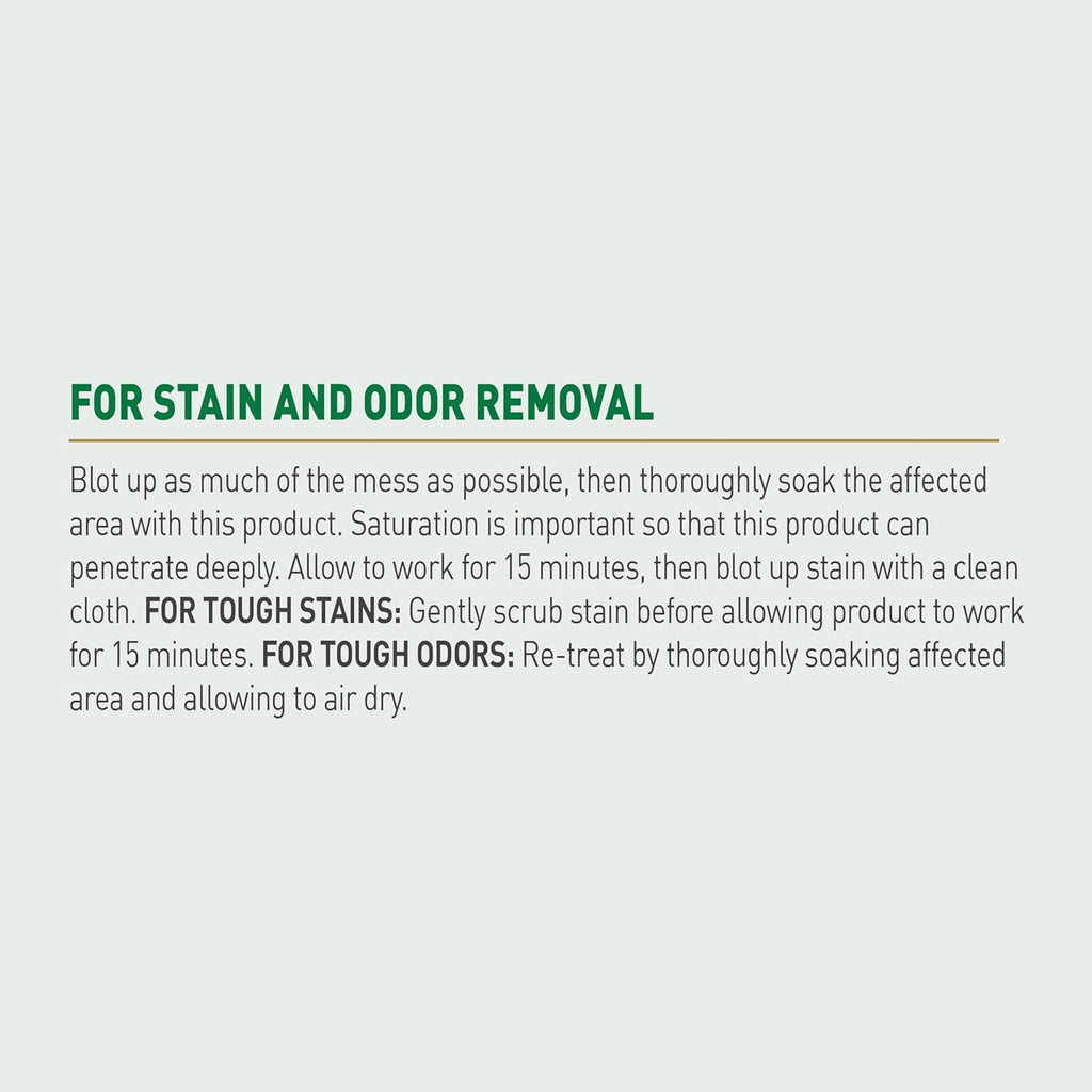 Nature's Miracle Dog Urine Destroyer Plus, Enzymatic Cleaner, 32 oz | Destroys the Toughest Dog Urine Stains, For Use on Multiple Surfaces, Safe For Pets and Home*, Fresh Scent