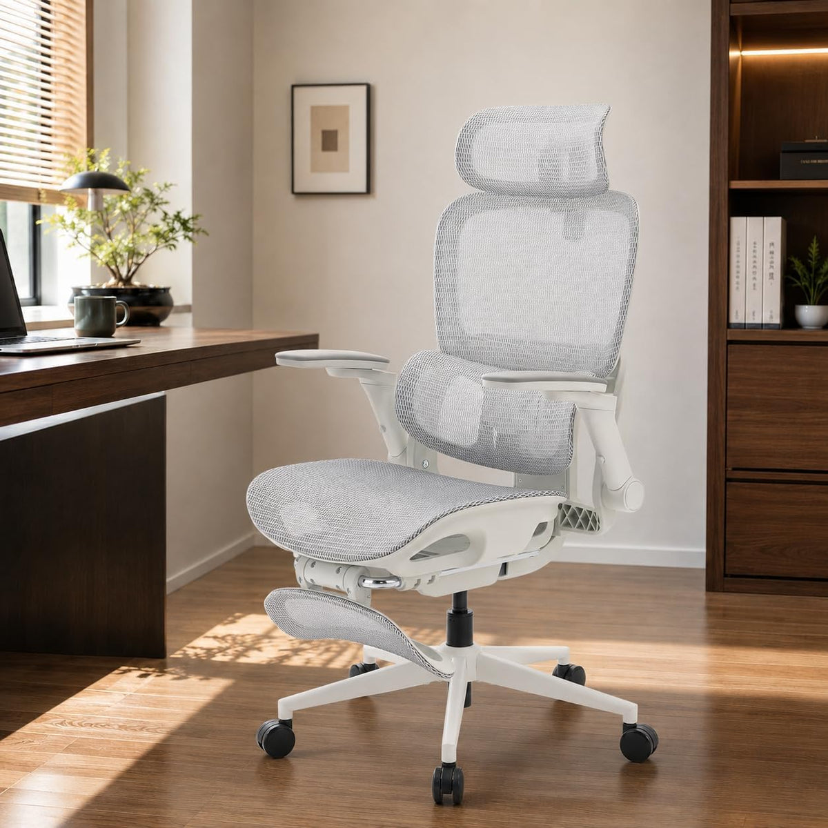 SIHOO M18 Ergonomic Office Chair, Mesh Back Desk Chair with Headrest