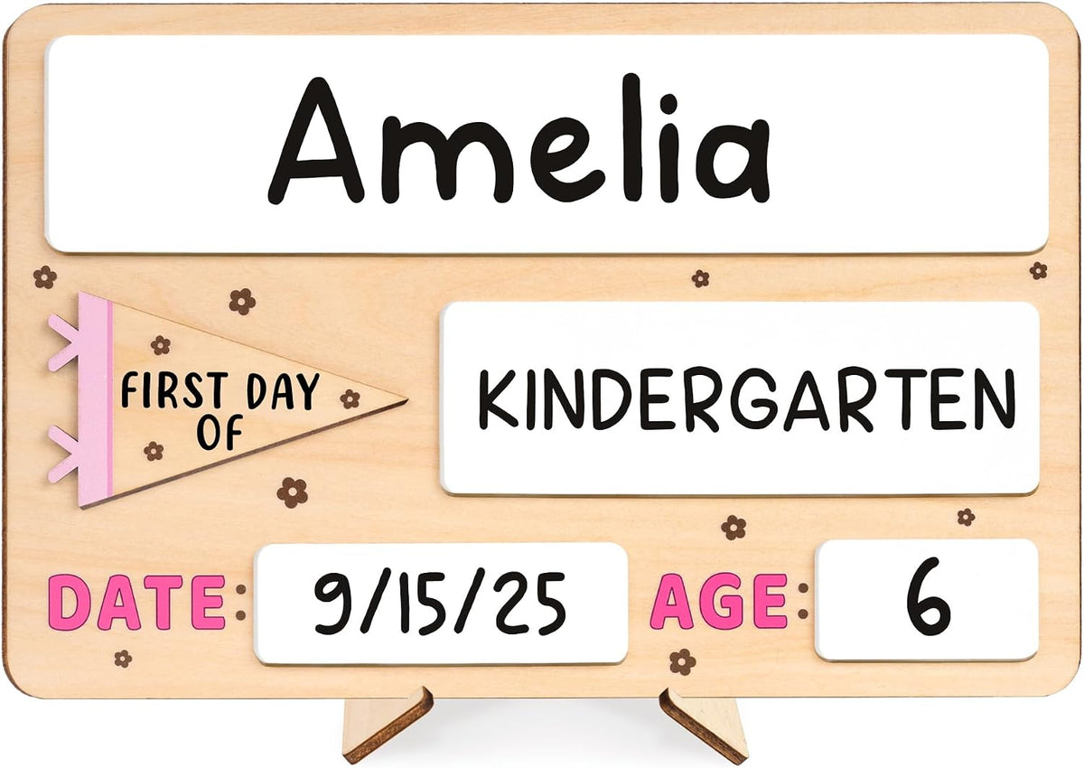 My First Day of School Sign, First and Last Day of School Board