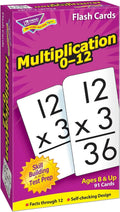 Trend Enterprises Multiplication 0-12 Flash Cards, 91 Skill Drill Cards