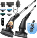 Electric Spin Scrubber, Power Shower Cleaning Brush with Extendable Handle