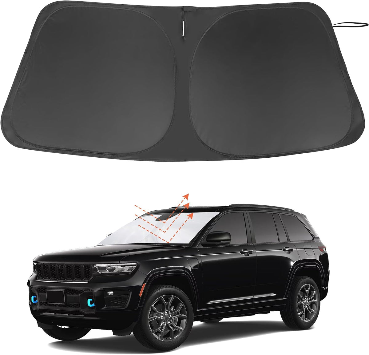 Windshield Sun Shade for 2015-2026 Ford F150 F-150 Accessories