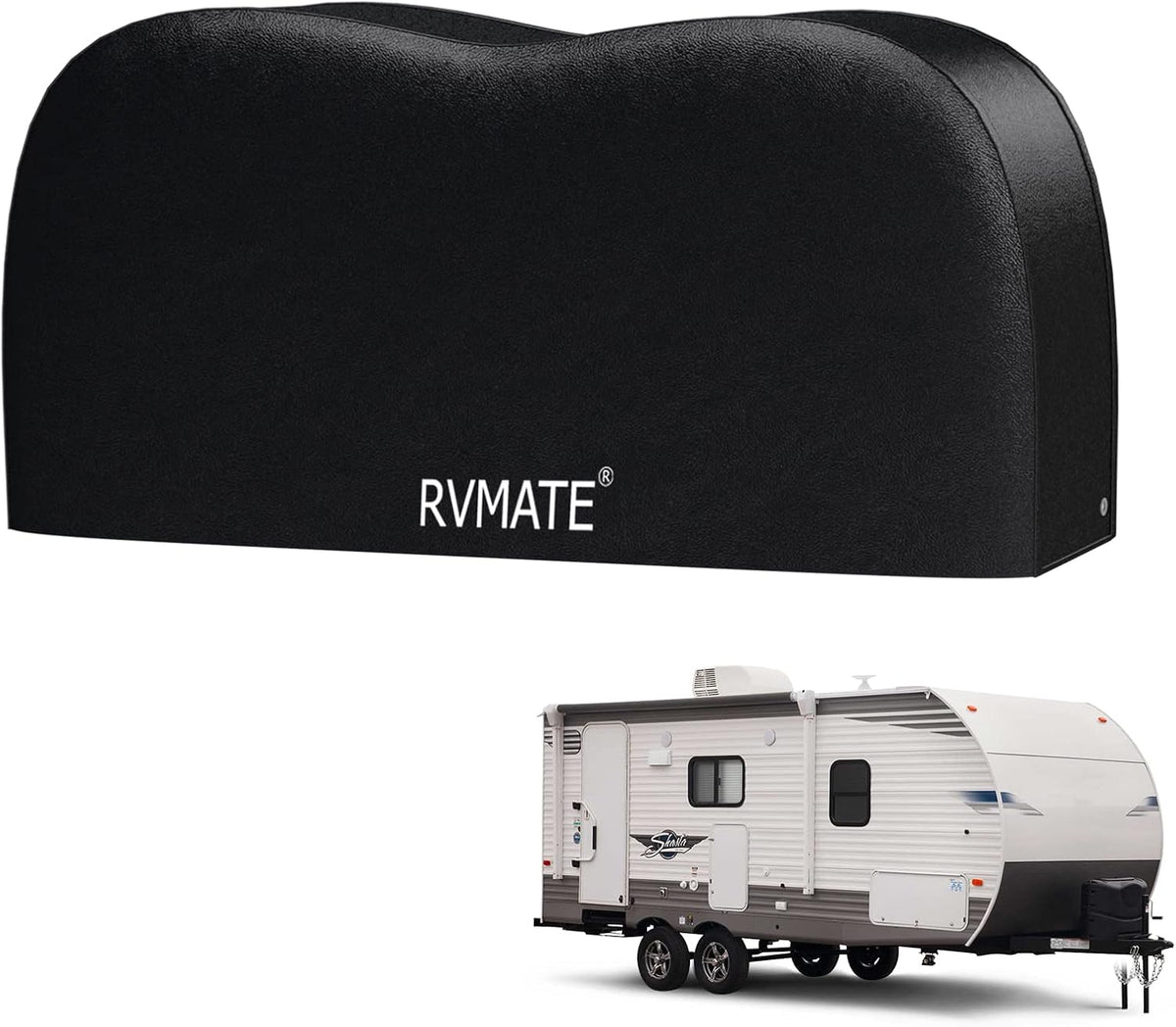 RVMATE RV Tire Covers, Dual Axle Wheel Cover, 2 Pack, Fit 27"-30" Dia. Tire