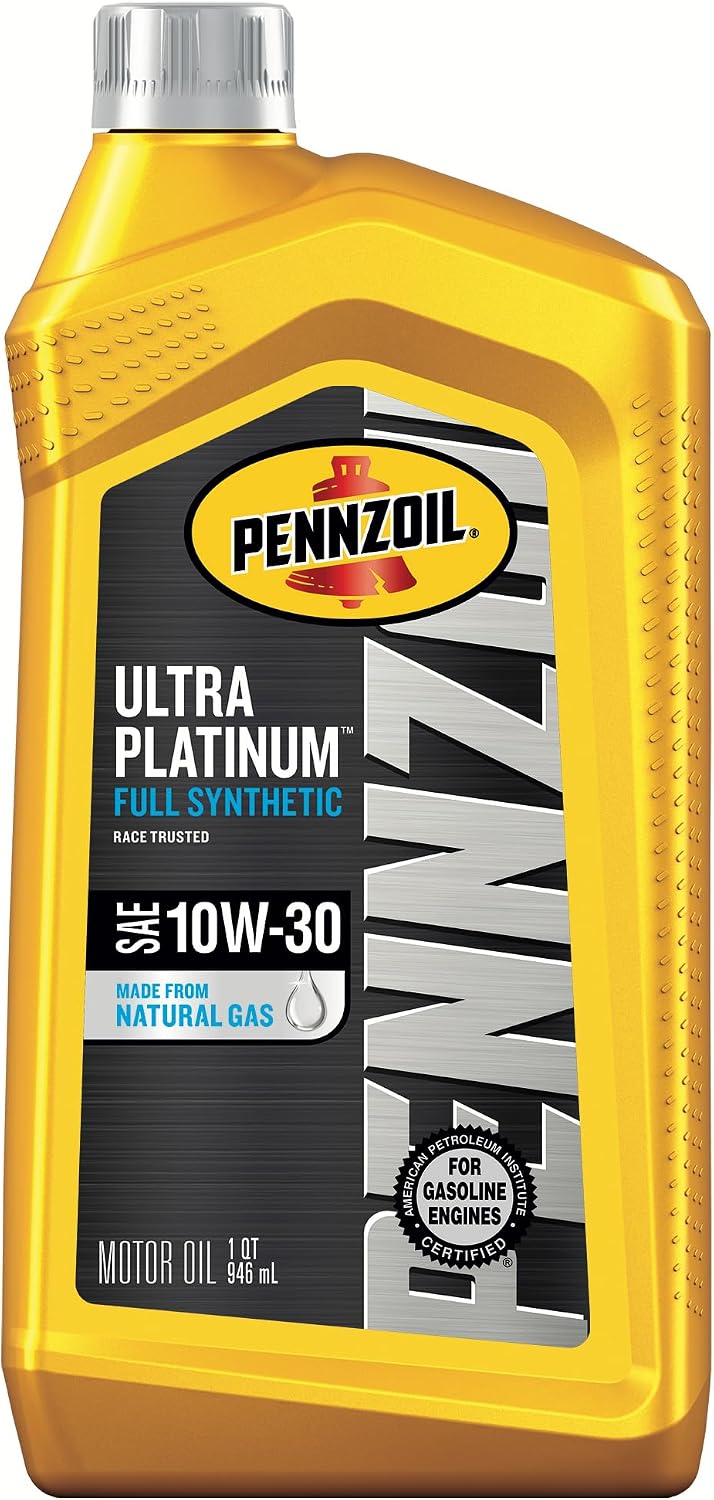 Pennzoil Ultra Platinum Full Synthetic 0W-40 Motor Oil, 1 Quart (6 Pack)