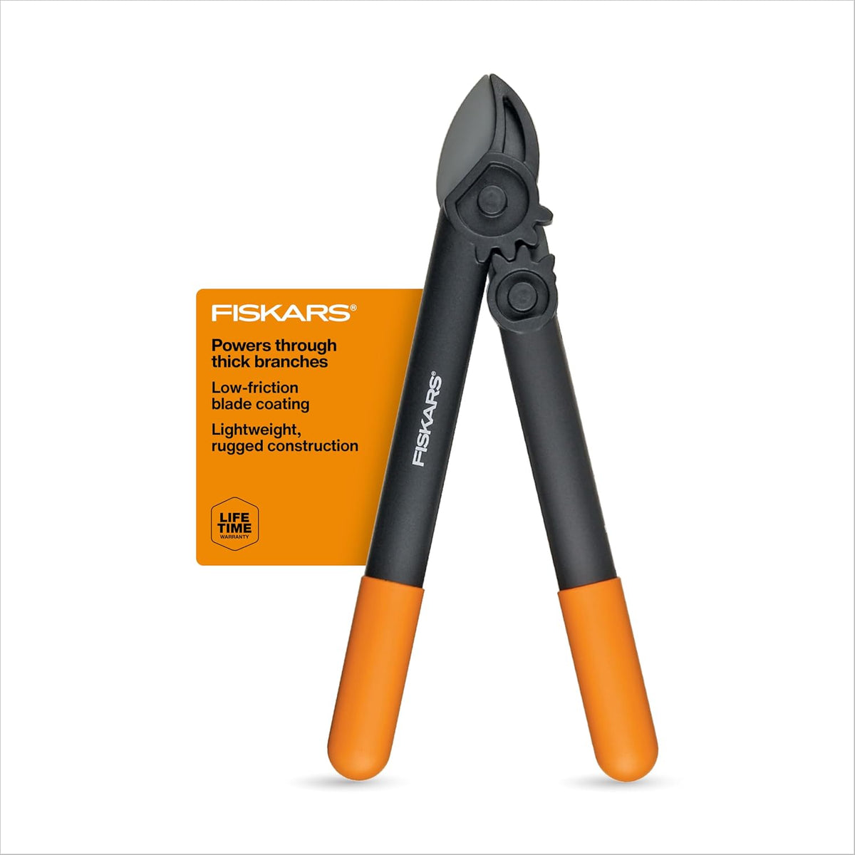 Fiskars 28” Garden Bypass Loppers, Tree Trimmer with 1.5" Cut Capacity
