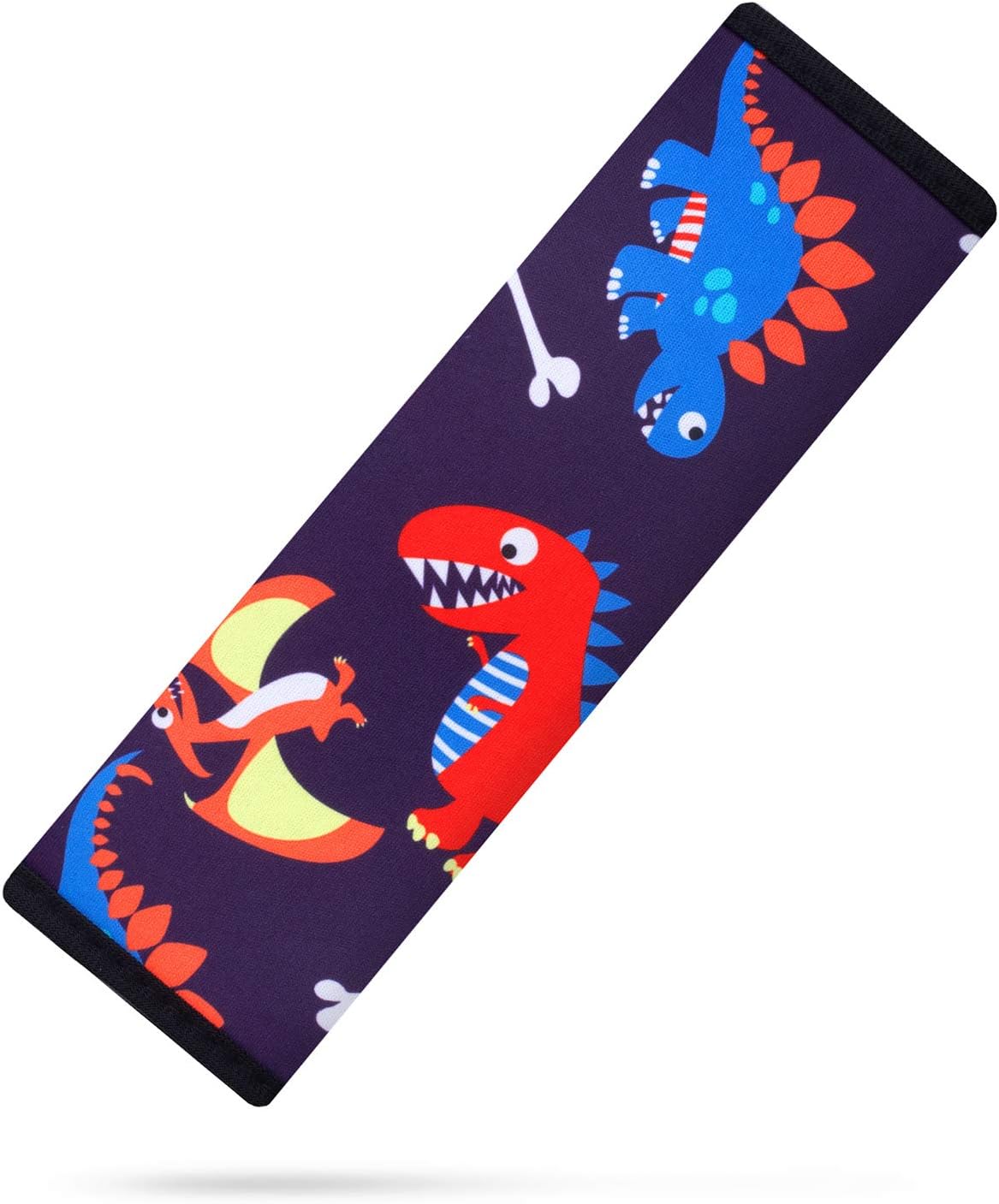 YR Seat Belt Cover for Kids, Soft Comfort Seat Belt Cushion for Children, Cute Cartoon Pattern Car Seat Belt Pads Cover for Girls and Boys, 1 Pack (Cartoon Spider)