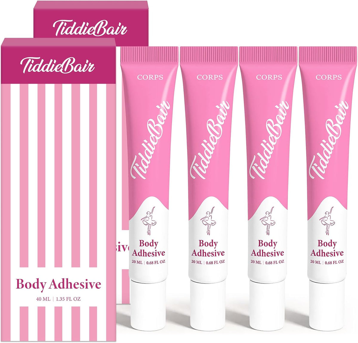 Body Glue for Clothes -Boob Glue, Body Adhesive, Fashion Glue/Tape