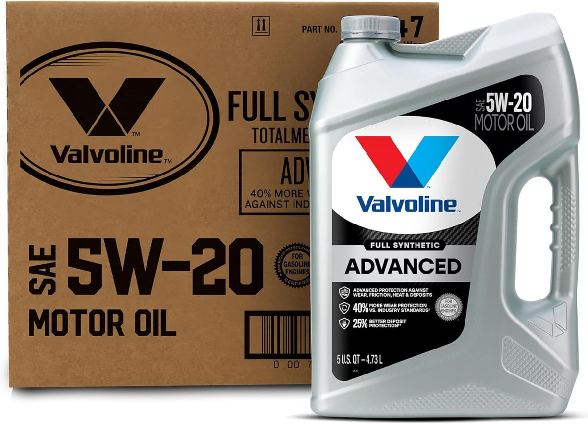 Valvoline Advanced Full Synthetic SAE 10W-30 Motor Oil 5 QT