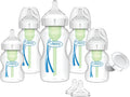 Dr. Brown's Anti-Colic Options+ Wide-Neck Baby Bottle Set, 0m+