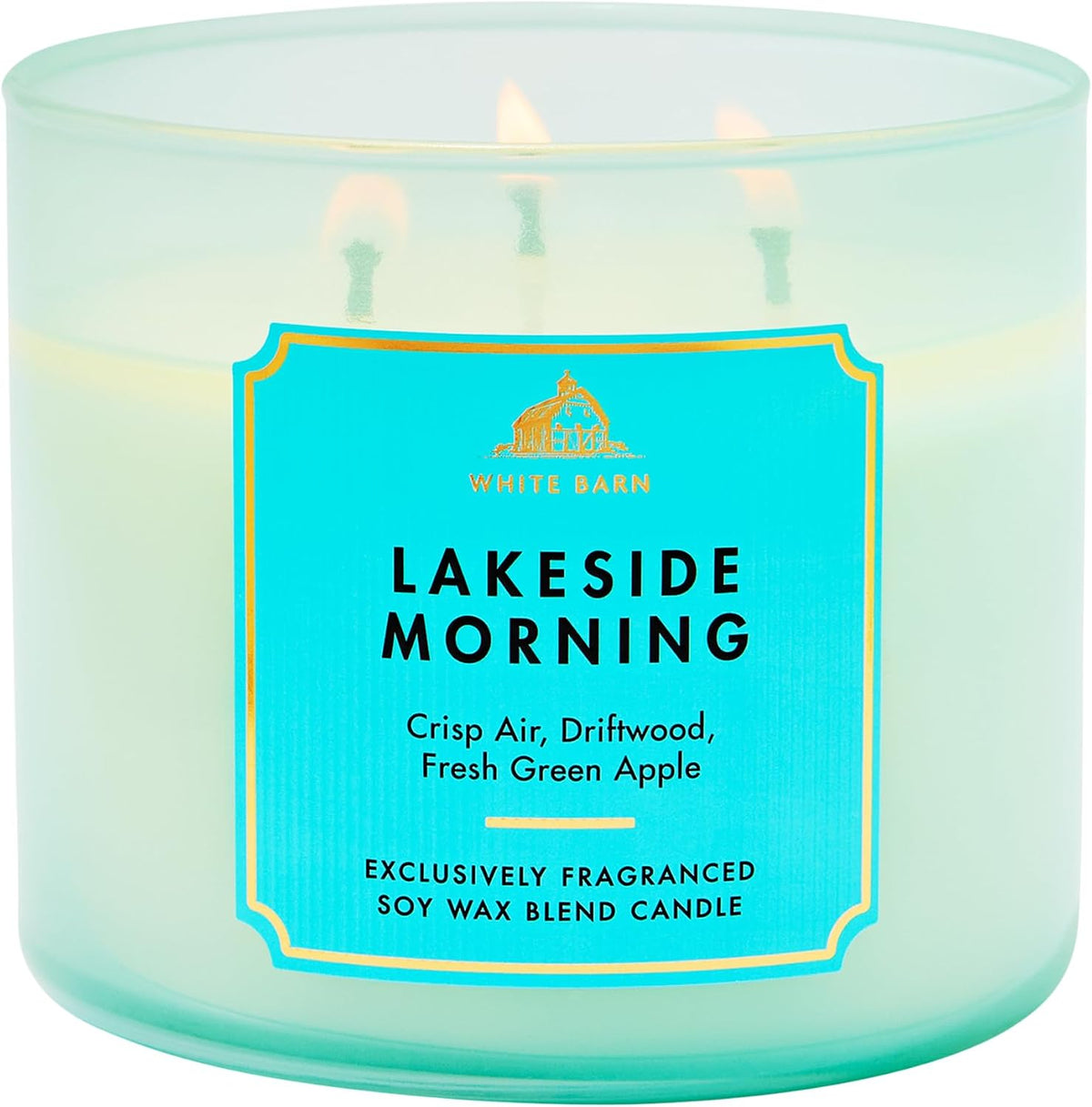 Bath & Body Works Eucalyptus Spearmint 3-Wick Candle - Scented Candle for At-Home Use - Long-Lasting, Room-Filling Fragrance - High Fragrance Oil Concentration - Soy Wax Blend
