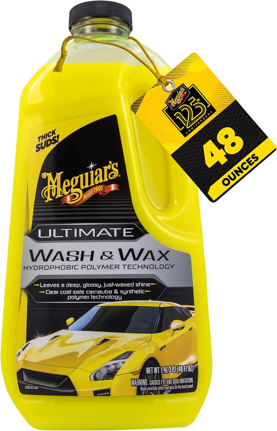 Meguiar's Hybrid Ceramic Wash & Wax,48 Oz