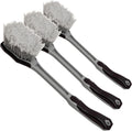 VIKING Wheel and Fender Cleaning Brush with Long Handle for Car Detailing