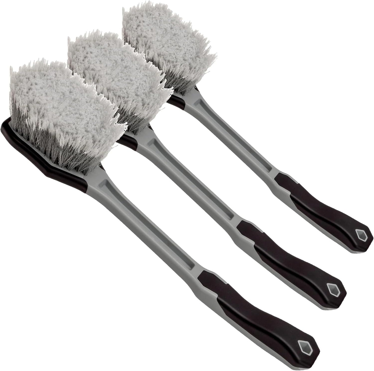 VIKING Wheel and Fender Cleaning Brush with Long Handle for Car Detailing