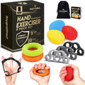 roygra Grip Strength Trainer (8 Pack), Complete Hand Strengthening Devices