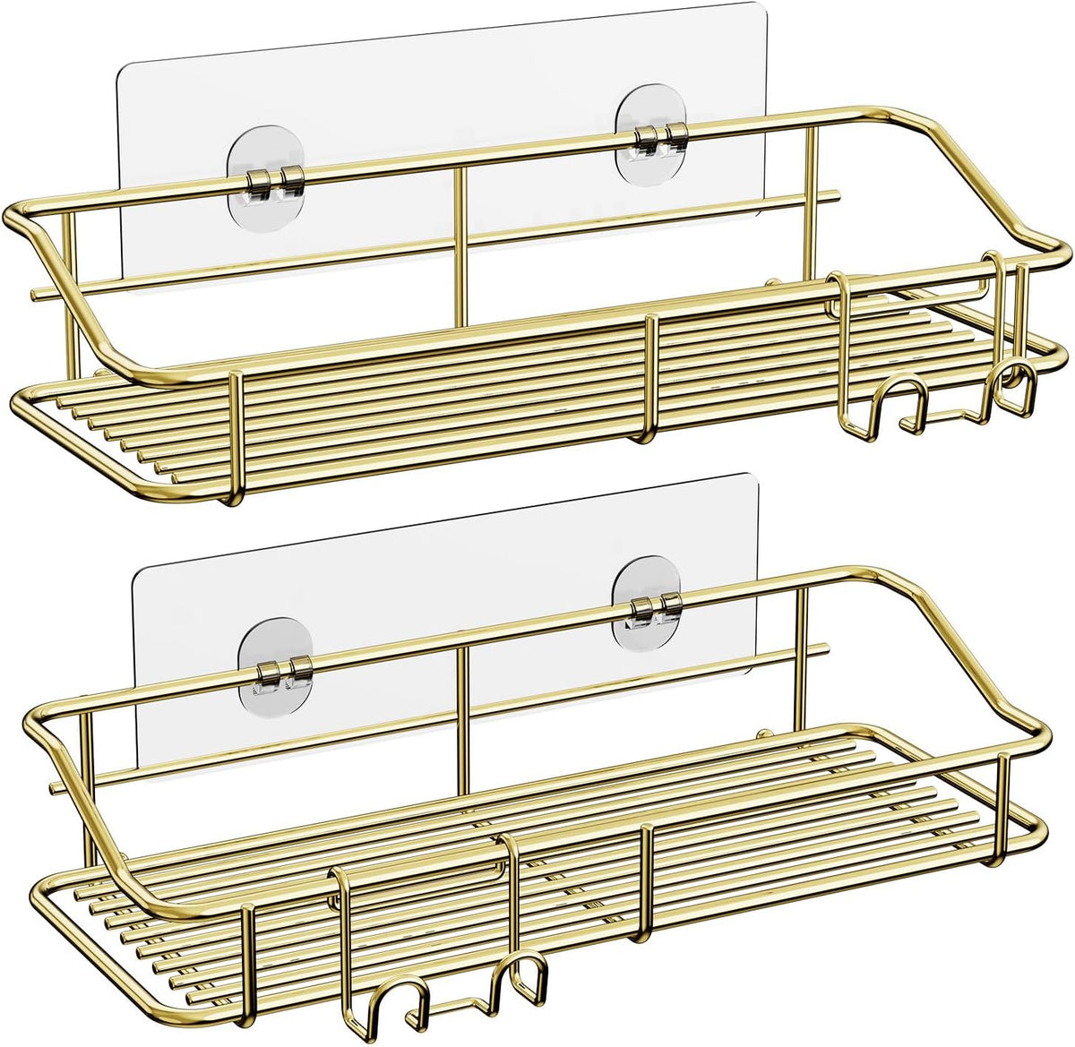 Nieifi Shower Caddy Adhesive, Shower Shelves, Shampoo Holder for Bathroom