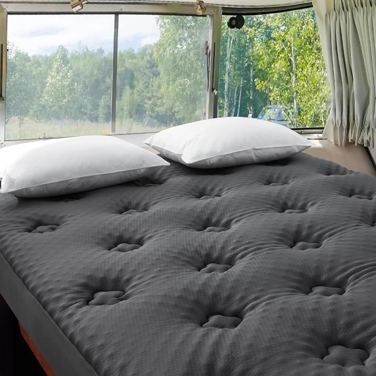 Hansleep Twin XL Mattress Topper College Dorm Memory Foam Soft Mattress Pad
