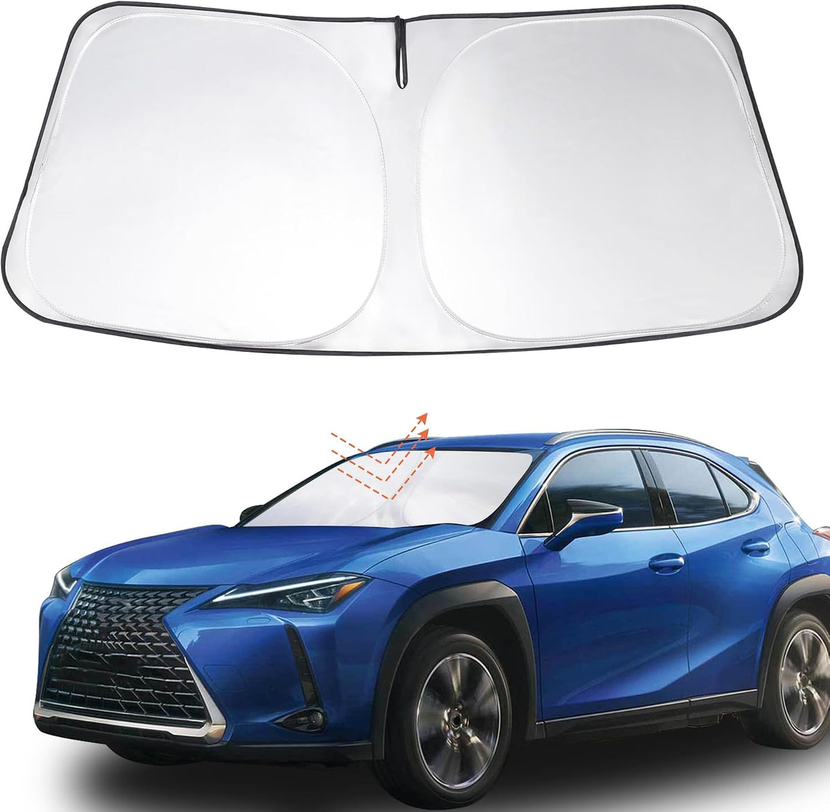 Windshield Sun Shade for 2015-2026 Ford F150 F-150 Accessories