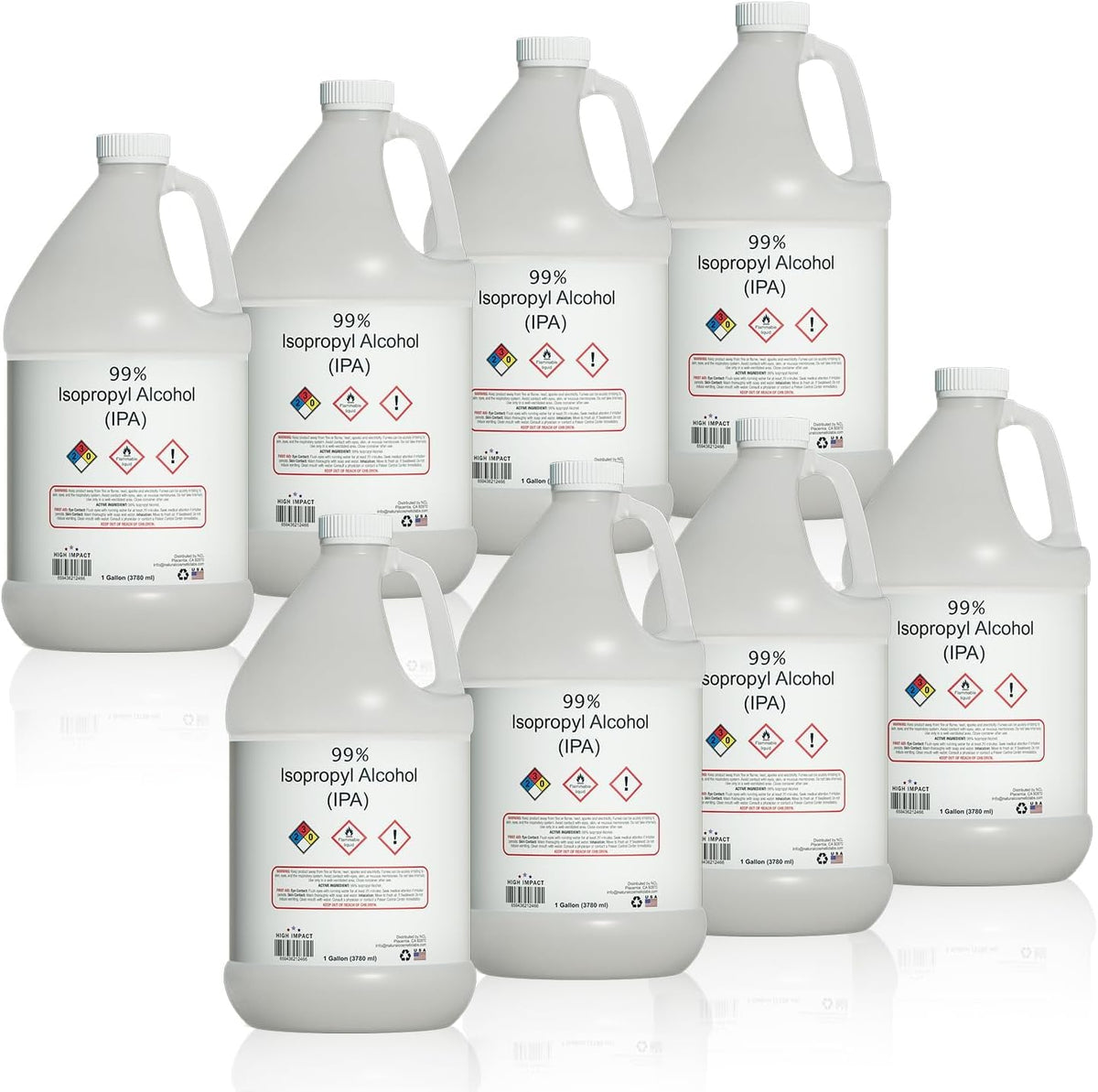 99% Isopropyl Alcohol (IPA) - 128 fl oz - Made in USA