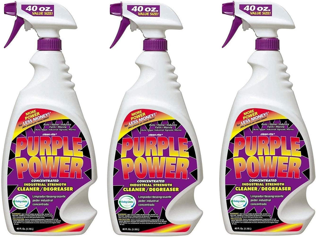 Purple Power 4319PS Industrial Strength Cleaner and Degreaser - 40 oz.