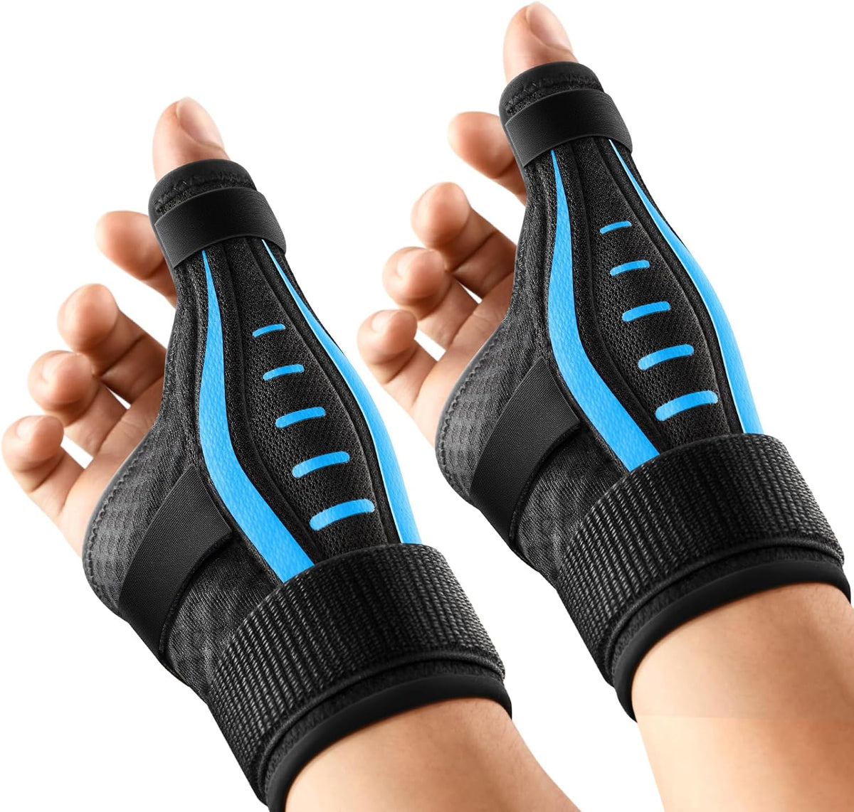 Thumb Brace Right/Left Hand, Thumb Spica Splint Hand Brace for Arthritis Pain and Support, Ergonomical Thumb Stabilizer for Trigger Thumb, CMC, De Quervains Tenosynovitis Pain Relief