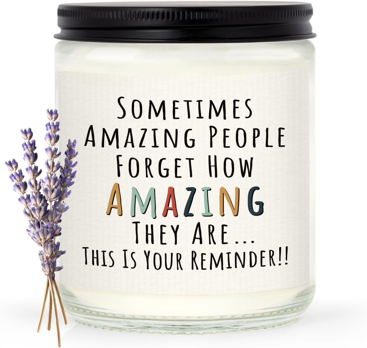 Craftique Gifts for Women, Birthday Gifts for Women- You're Amazing Candle