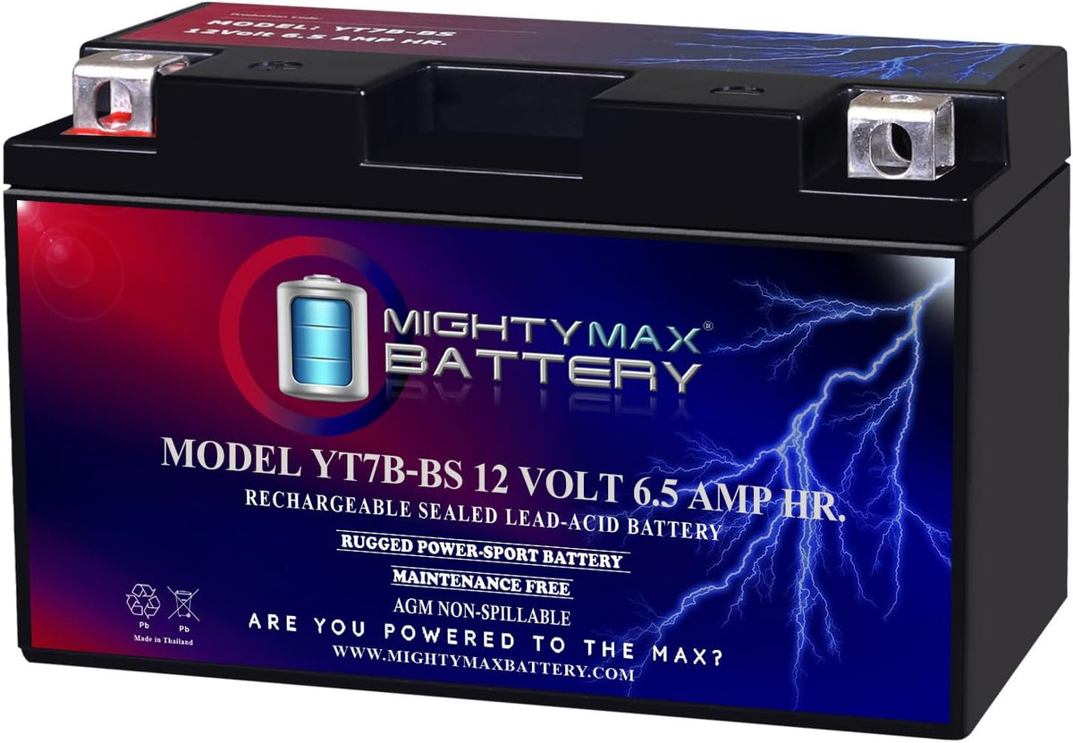 Mighty Max Battery YTZ14S -12 Volt 11.2 AH, 230 CCA, Rechargeable Maintenance Free SLA AGM Motorcycle Battery