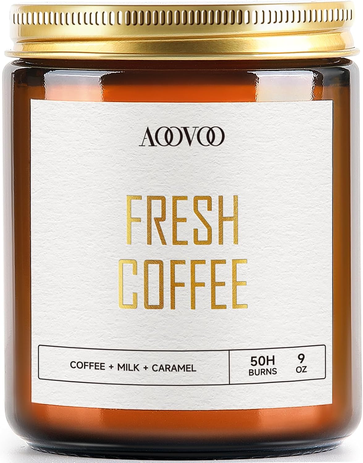 AOOVOO Coconut Vanilla Candles - 9 oz Scented Candles