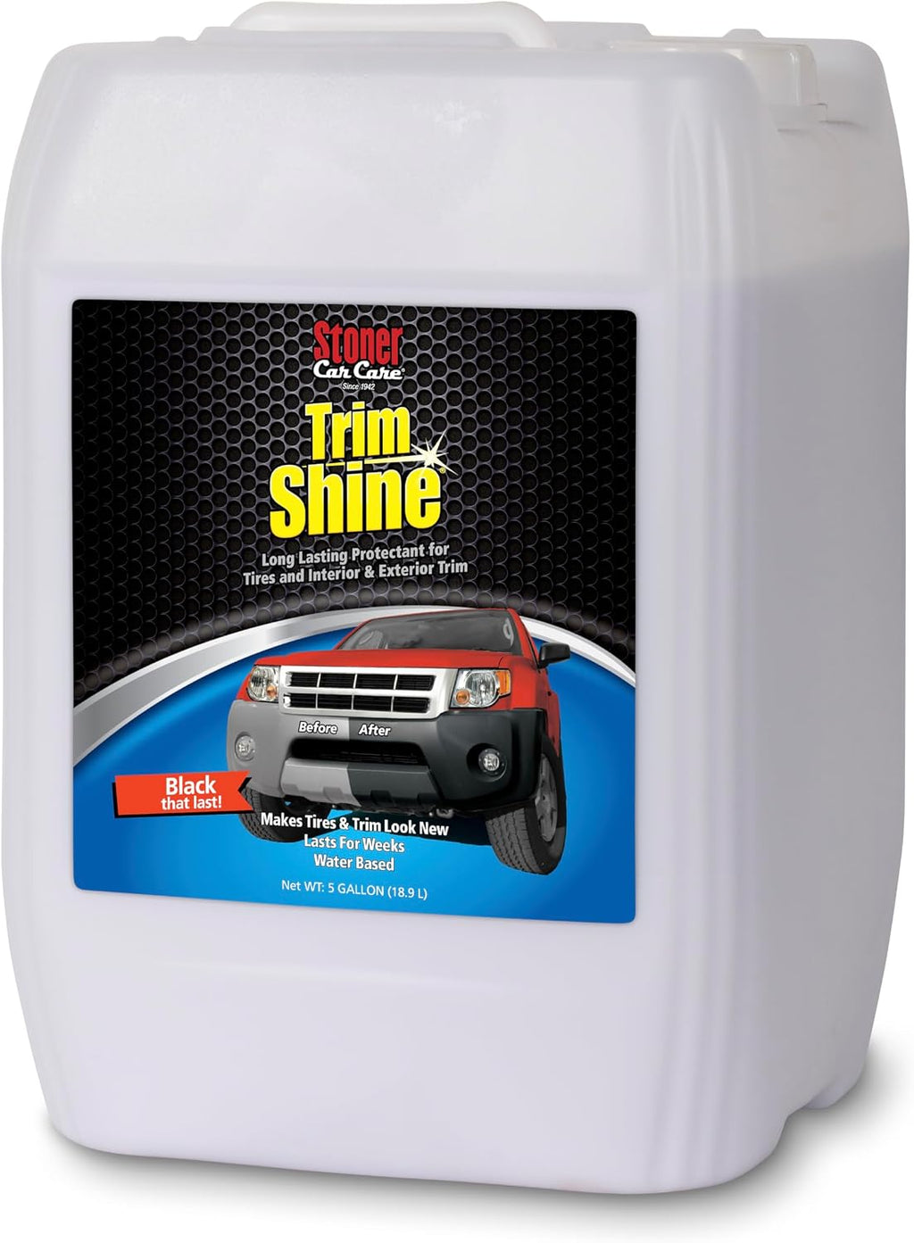 Stoner Car Care Trim Shine Black Trim & Plastic Restorer, 12 oz