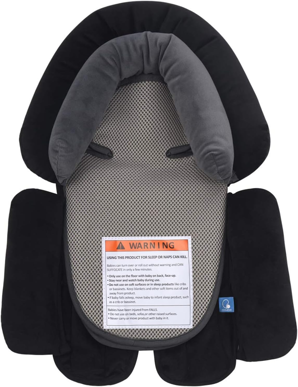 COOLBEBE 3-in-1 Reversible Newborn Car Seat Insert, Baby Head Support Pad