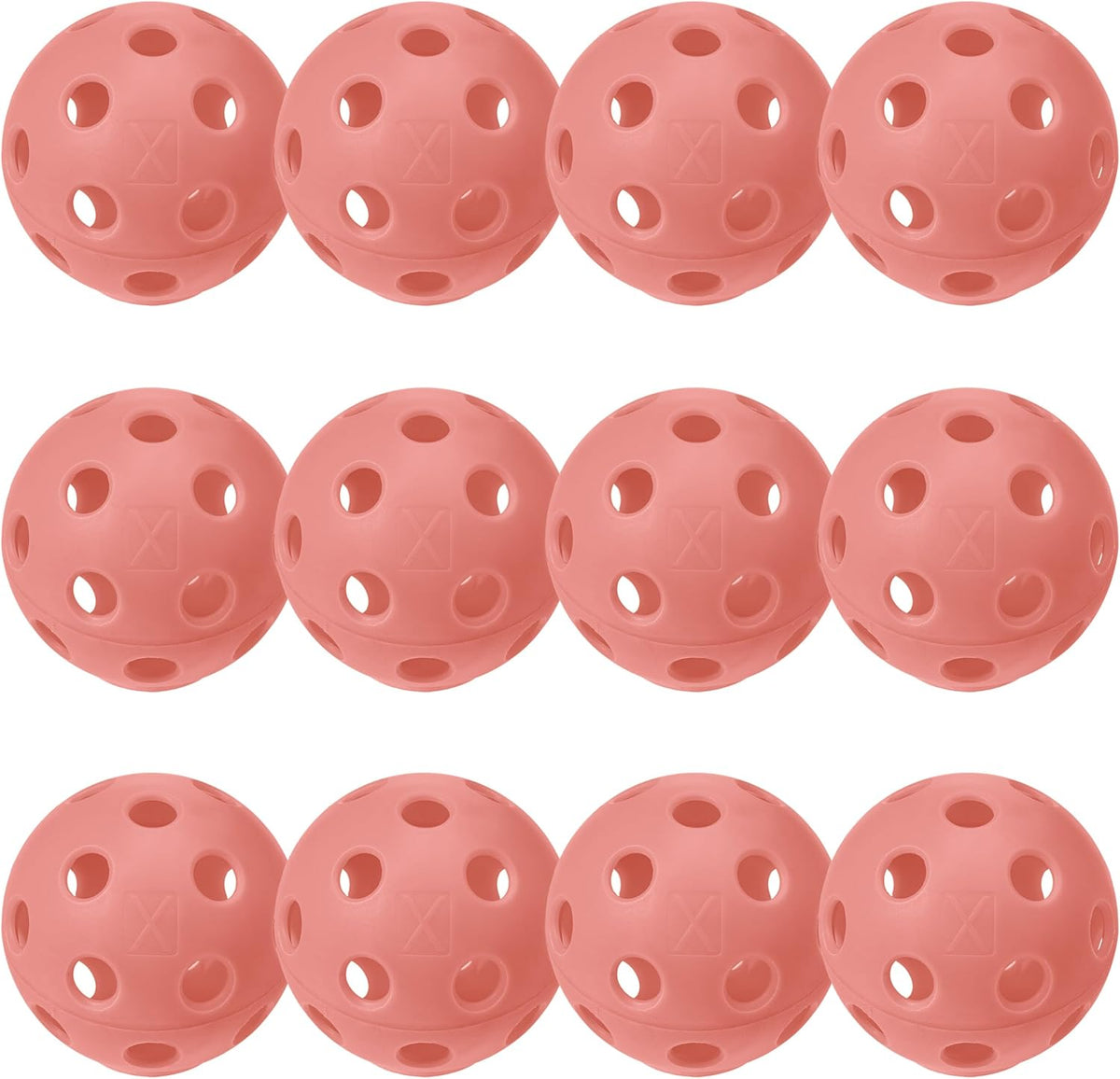 Franklin Sports X-26 Indoor Pickleballs - 3 Pack, 12 Pack & 100 Pack Bulk - USAPA Approved Tournament Pickleballs - Multiple Colors