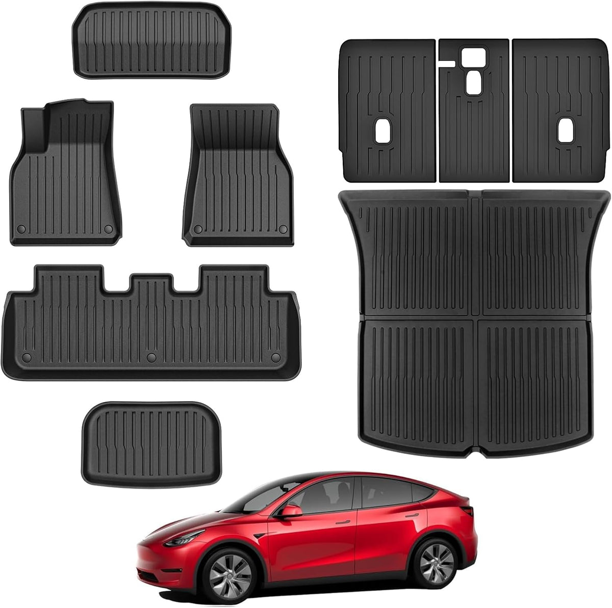 Floor Mats for 2025 2026 Tesla Model Y Juniper Accessories