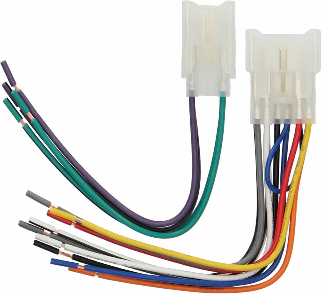 Metra 70-1761 Radio Wiring Harness Fits Select 1987-UP Toyota Vehicles Power + 4 Speaker (Packaging May Vary)