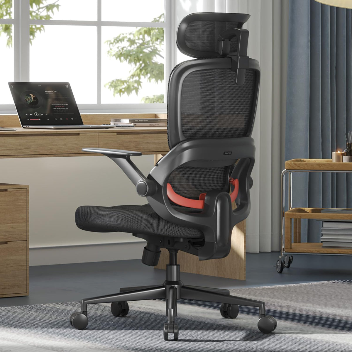 SIHOO M18 Ergonomic Office Chair, Mesh Back Desk Chair with Headrest