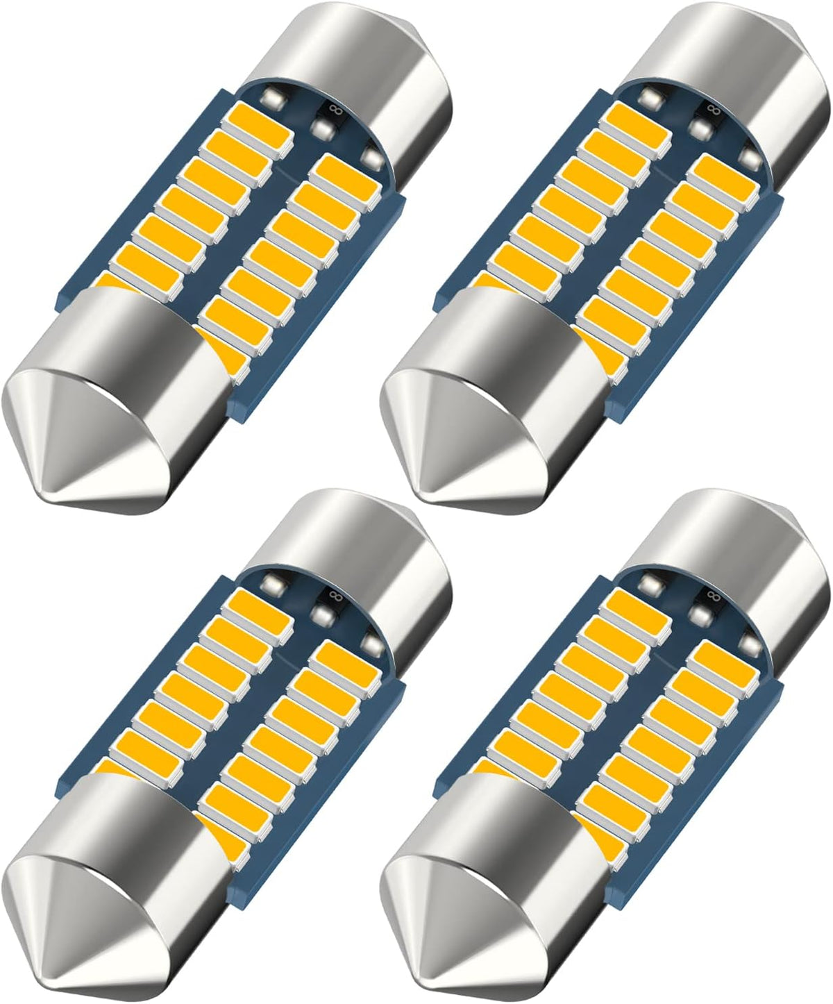 Serundo Auto DE3175 DE3022 DE3021 Led Bulb 31mm 1.22in Led Festoon Bulb 4pc
