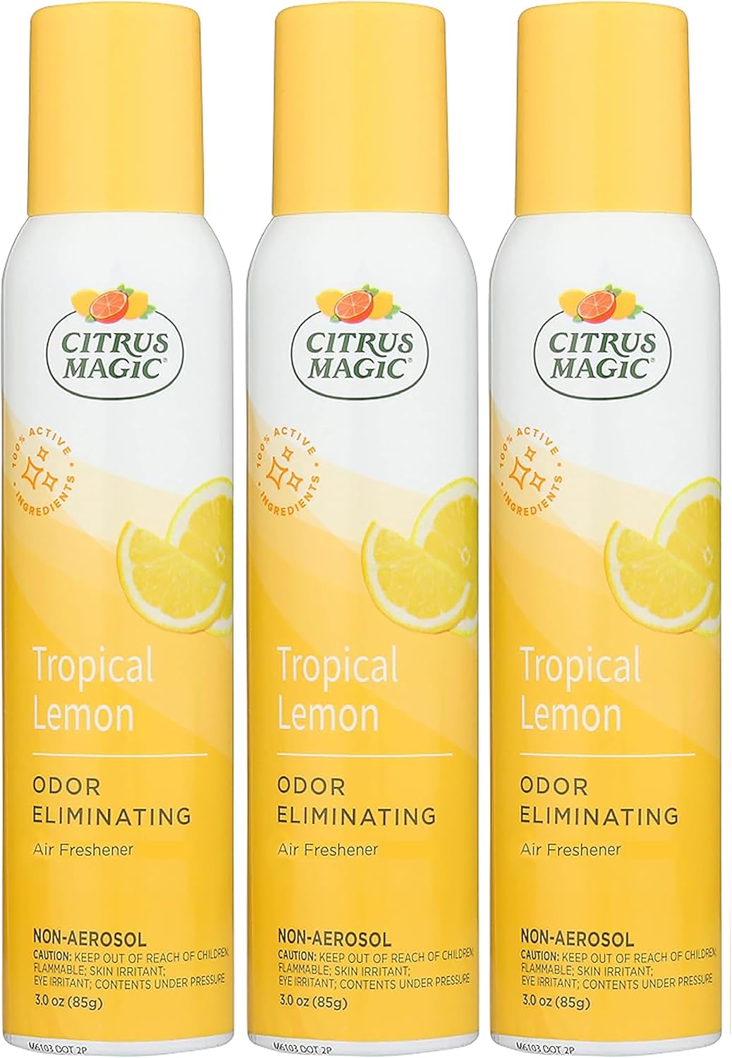 Citrus Magic Air Freshener Spray, Orange Blast, 3 Ounce, Pack of 3