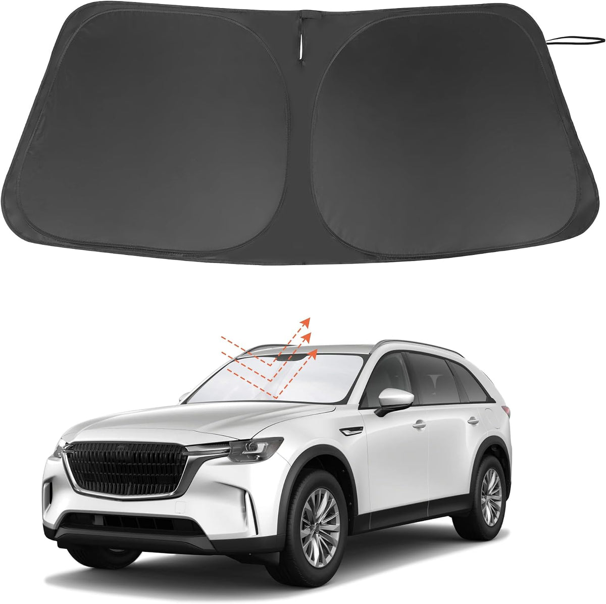 Windshield Sun Shade for 2015-2026 Ford F150 F-150 Accessories