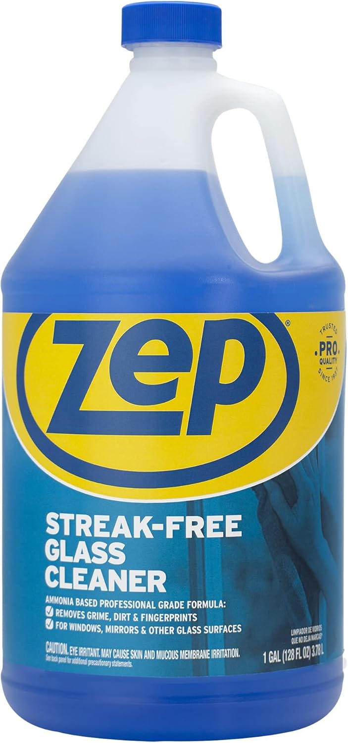 Zep Streak-Free Glass Cleaner 32 oz ZU112032 , Blue