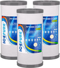 ICEPURE 5 Micron 10" x 4.5" Whole House Sediment and Carbon Filter 2 Pack