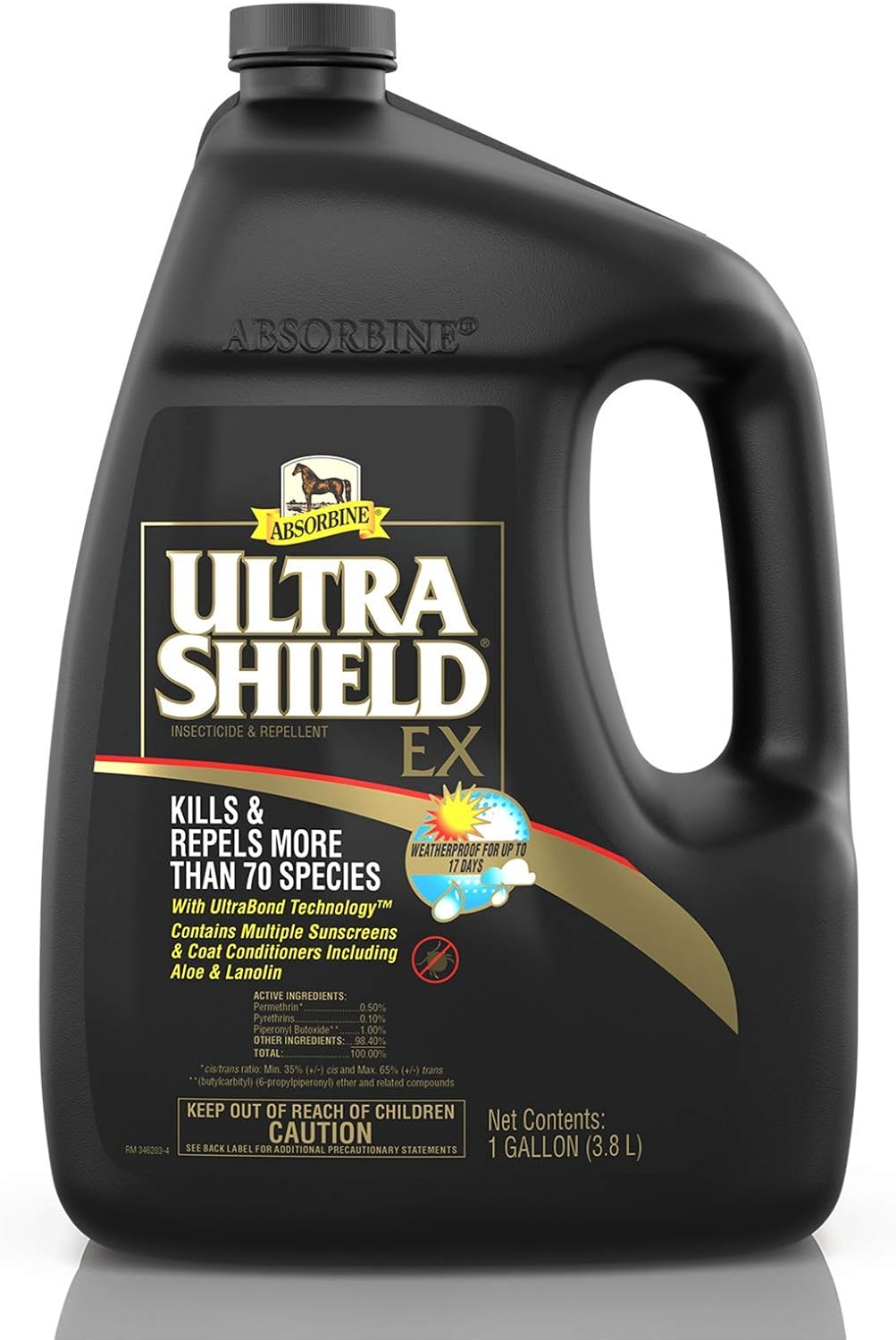 Absorbine UltraShield EX Insecticide & Repellent, 32 fl oz Sprayer
