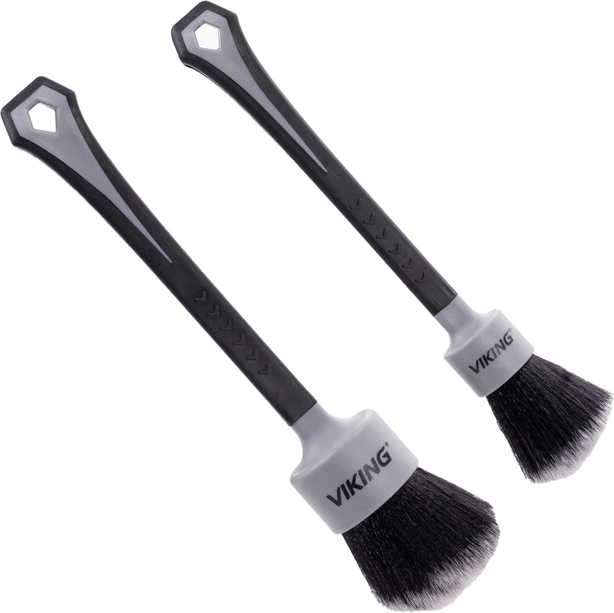 VIKING Car Detail Brush Set, Interior Use, 2 Pack