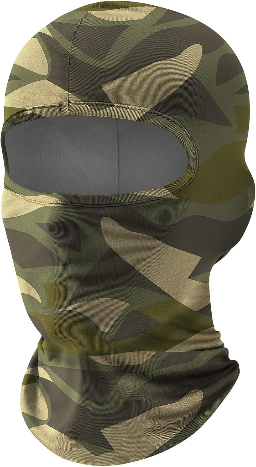 Fuinloth Balaclava Ski Mask, Motorcycle Summer Thin Cooling UV Protection