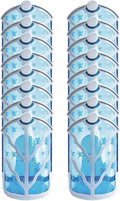 Flying Insect Trap for Indoor Use (2 Starters & 6 Refill Cartridges), UV Light Bug Catcher for Fruit Flies, Gnats & Small Flying Pests, Silent, No-Zap, Mess-Free